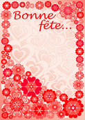 F&ecirc;te p&eacute;tillante avec des fleurs color&eacute;es